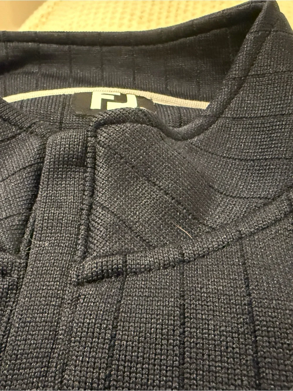 FootJoy Ribbed Mock-neck Half Zip Sweater in Navy NWOT XXL